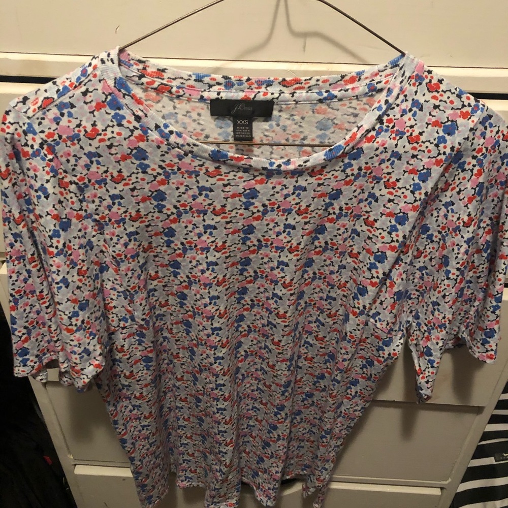 Jcrew floral top